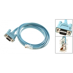 Cisco console cable - DB9 female to RJ45