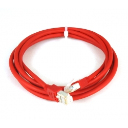 Crossover cable RJ45 2m Cat 5e S-FTP red