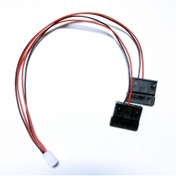 Dual SATA power cable for APU