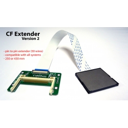Compact Flash CF Extender V2, 43 cm with flat ribbon
