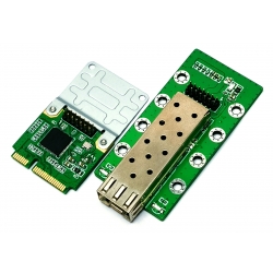 miniPCIe card 1 x SFP Gigabit port